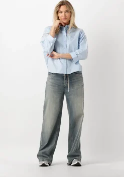 lichtblauwe circle of trust blouses dionne blouse