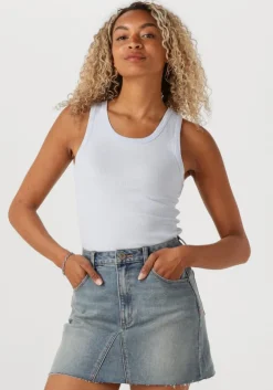 lichtblauwe circle of trust top jada top