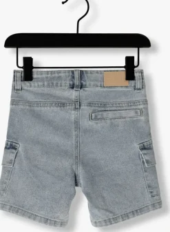 lichtblauwe daily7 shorts cargo denim short