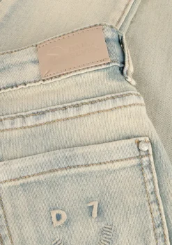 lichtblauwe daily7 skinny jeans 2700 skinny fit print