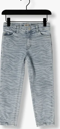lichtblauwe daily7 slim fit jeans 2500 mom fit animal