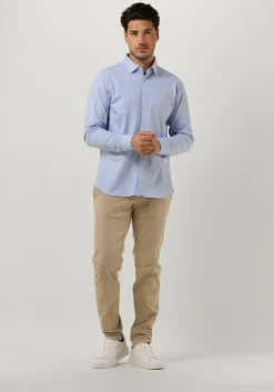 lichtblauwe desoto casual overhemd casual kent 1/1