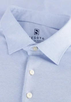 lichtblauwe desoto polo desoto polo kent 1/2