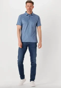 lichtblauwe desoto polo desoto polo kent 1/2