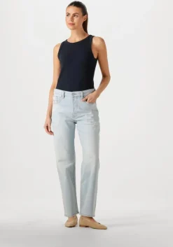 lichtblauwe diesel straight leg jeans 1988 d-ark