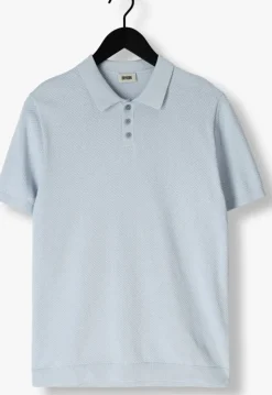 lichtblauwe drykorn polo triton 420187
