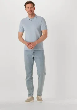 lichtblauwe drykorn polo triton 420187