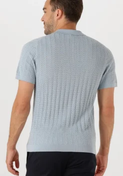 lichtblauwe drykorn polo triton 420197