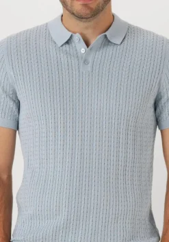 lichtblauwe drykorn polo triton 420197