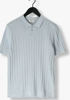 lichtblauwe drykorn polo triton 420197