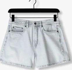 lichtblauwe drykorn shorts refer