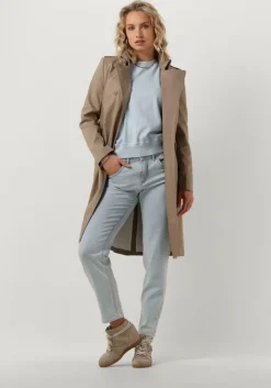 lichtblauwe drykorn straight leg jeans like