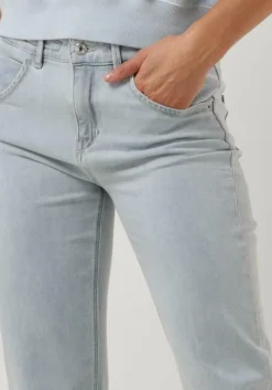 lichtblauwe drykorn straight leg jeans like