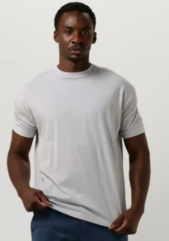 lichtblauwe drykorn t-shirt thilo 520003