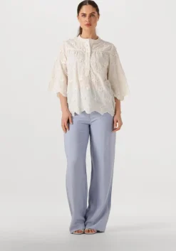 lichtblauwe edited pantalon amou trousers