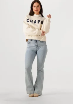 lichtblauwe fabienne chapot flared jeans eva flare jeans