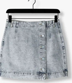 lichtblauwe fabienne chapot minirok cari denim skirt