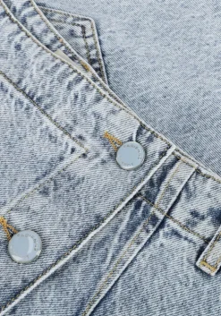 lichtblauwe fabienne chapot minirok cari denim skirt