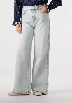 lichtblauwe fabienne chapot wide jeans alex wide leg jeans