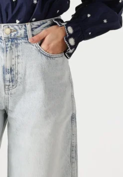 lichtblauwe fabienne chapot wide jeans alex wide leg jeans