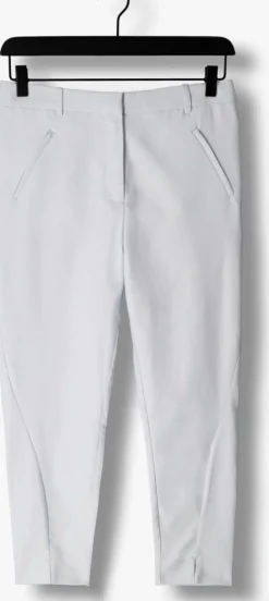 lichtblauwe fiveunits pantalon angelie split