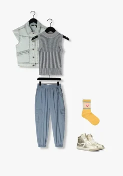 lichtblauwe frankie & liberty trui macy knit