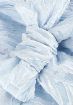 lichtblauwe freebird midi jurk blossom layer