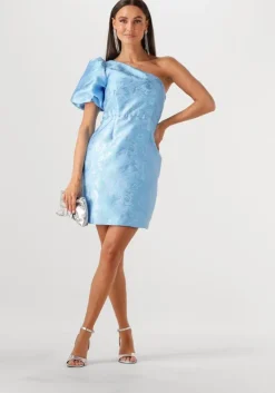 lichtblauwe freebird mini jurk dania flower