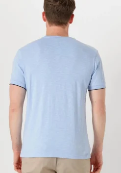 lichtblauwe genti t-shirt t-shirt ss j2007-1222