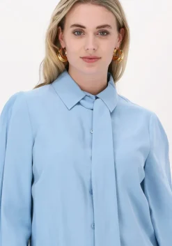 lichtblauwe gestuz blouses alidagz shirt