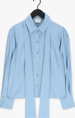 lichtblauwe gestuz blouses alidagz shirt