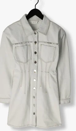 lichtblauwe gestuz mini jurk caliagz dress