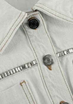 lichtblauwe gestuz mini jurk caliagz dress