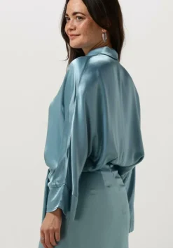 lichtblauwe greek archaic kori blouses 150072