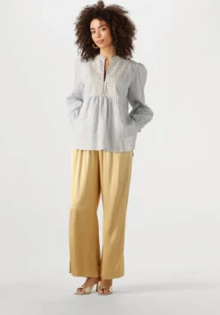 lichtblauwe greek archaic kori blouses 440645