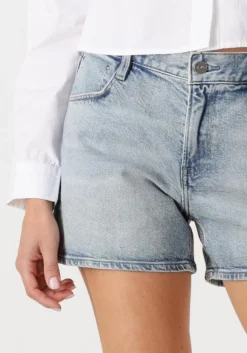 lichtblauwe g-star raw shorts judee short clean edge wmn