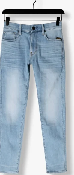 lichtblauwe g-star raw skinny jeans revend skinny