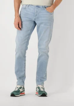 lichtblauwe g-star raw slim fit jeans 3301 slim