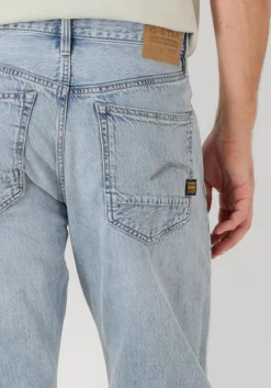 lichtblauwe g-star raw straight leg jeans dakota regular straight