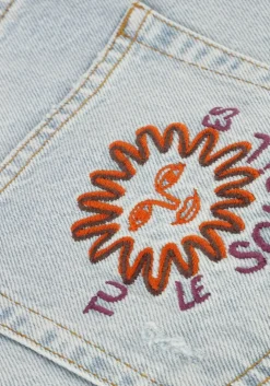 lichtblauwe harper & yve shorts yve-sh