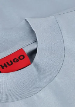 lichtblauwe hugo t-shirt dimersom 10271881