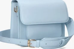 lichtblauwe hvisk schoudertas cayman pocket