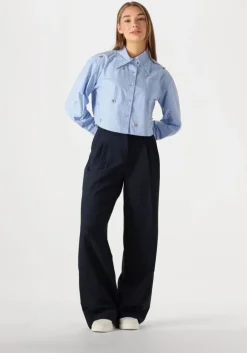 lichtblauwe ibana blouses tiberio