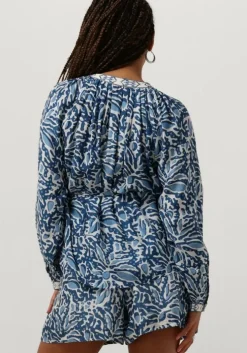 lichtblauwe ibana blouses tarza