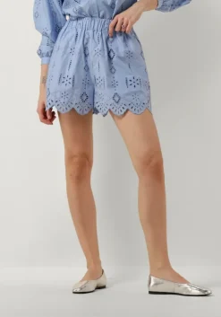 lichtblauwe ibana korte broek salia