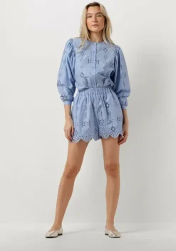 lichtblauwe ibana korte broek salia