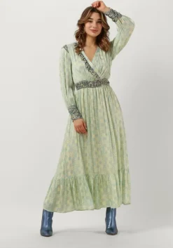 lichtblauwe ibana maxi jurk dalan