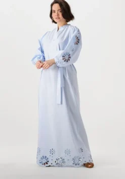 lichtblauwe ibana maxi jurk diviana long