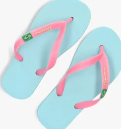 lichtblauwe ipanema teenslippers classic brasil
