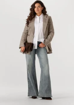 lichtblauwe janice straight leg jeans mason